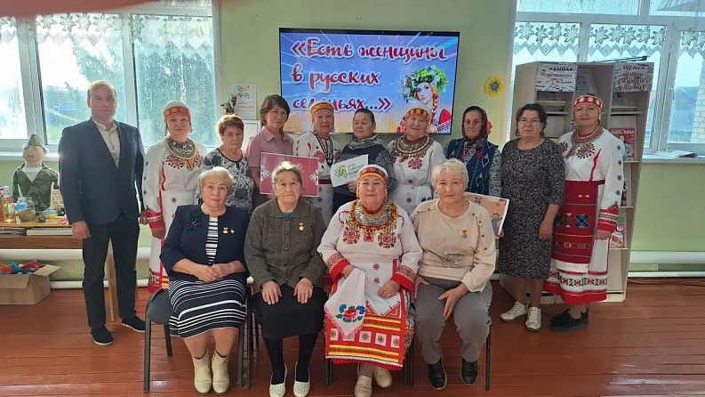 В Турмышской библиотеке вечер-портрет «С любовью к женщинам села»