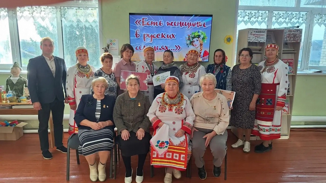 В Турмышской библиотеке вечер-портрет «С любовью к женщинам села»