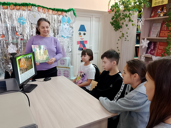 В Чутеевской библиотеке прошло экологическое путешествие «Заповедные места Чувашии»